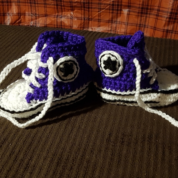 Other - Crochet Converse Booties/ slippers